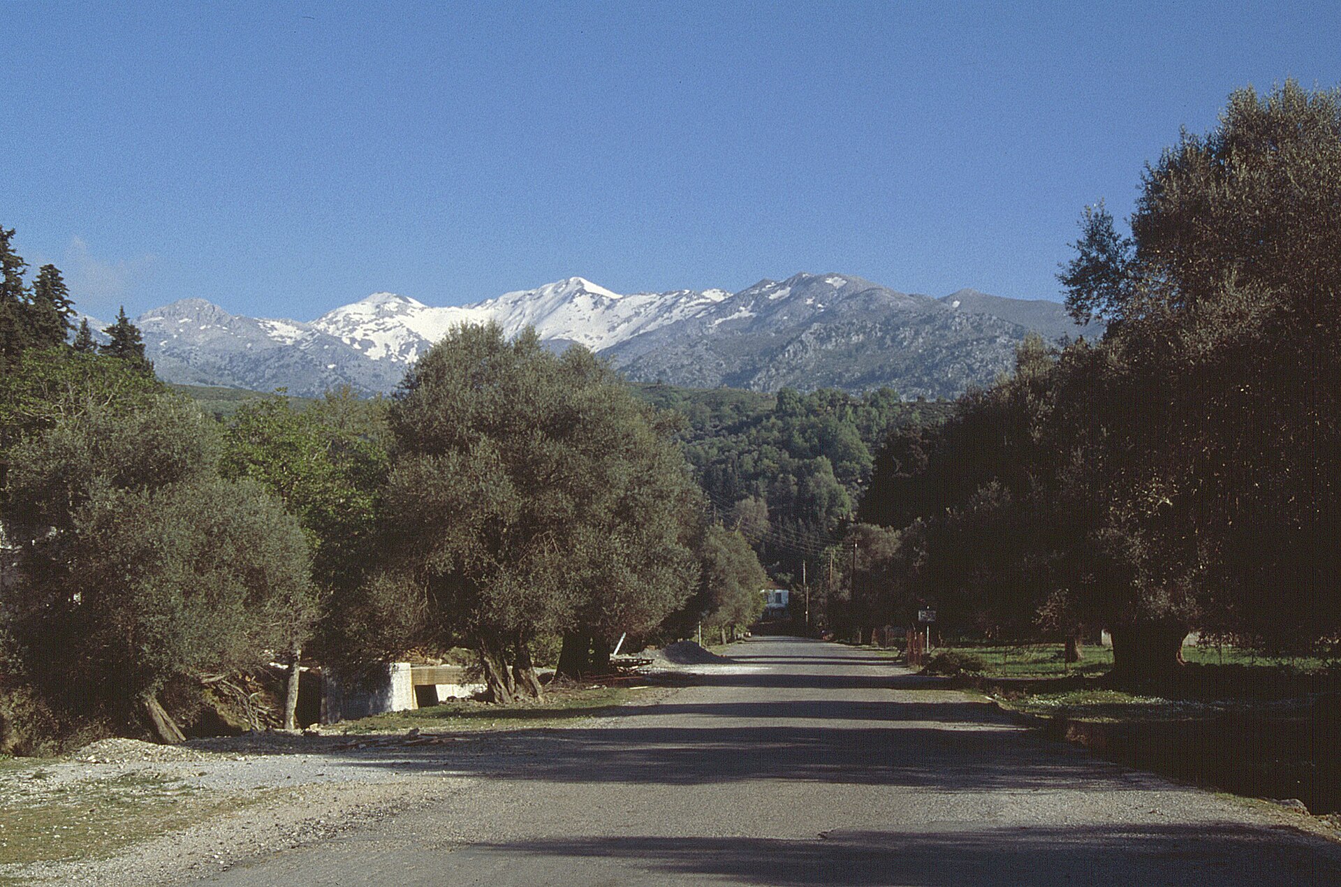 Traditional villages tour — White Mountains foothills and olive country from Chania